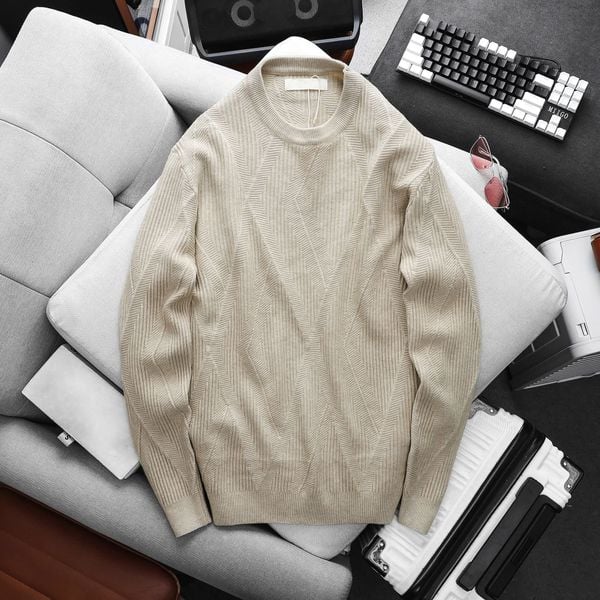  Áo Len Họa Tiết Quả Trám Diamond Sweater 1809 