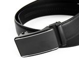  Thắt Lưng Nam Mặt Trơn Phối Line Viền Ánh Bạc 1818 