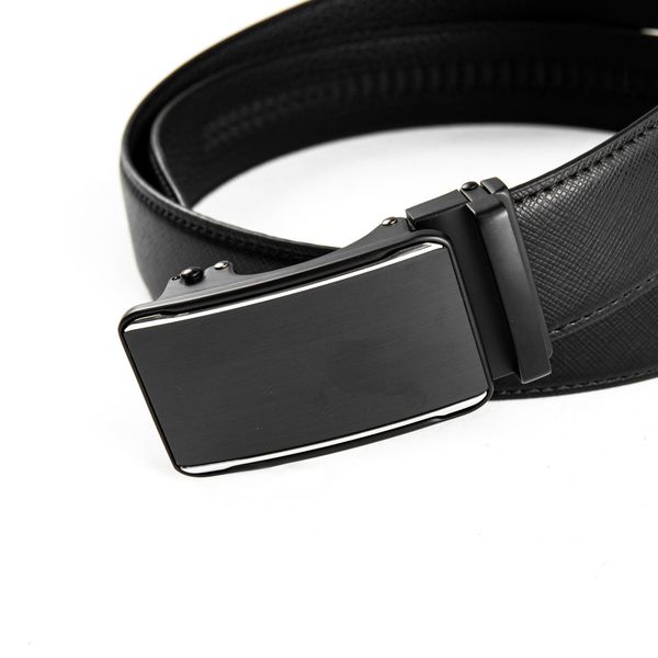 Thắt Lưng Nam Mặt Trơn Phối Line Viền Ánh Bạc 1818 