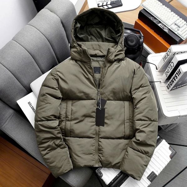  Áo Phao Chần Bông 3 Lớp Thêu Logo 1825 