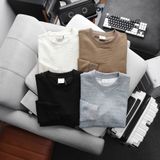 Áo Nỉ Xốp Vân Nổi Regular Sweatshirts 1828 