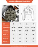  Áo Phao Chần Bông 3 Lớp 1825 