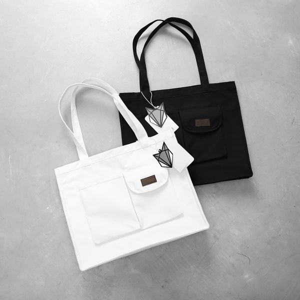  Túi Xách Canvas Thời Trang, Phong Cách 1834 