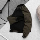  Áo Khoác Bomber Trần Bông 3 Lớp Tay Raglan 1839 