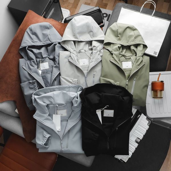  Áo Khoác Gió Túi Ngực Chéo 1836 