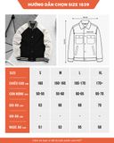  Áo Khoác Bomber Trần Bông 3 Lớp Tay Raglan 1839 