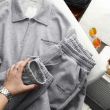  Bộ Nỉ Cổ Polo Khóa Kéo Felt Tracksuit 1843 