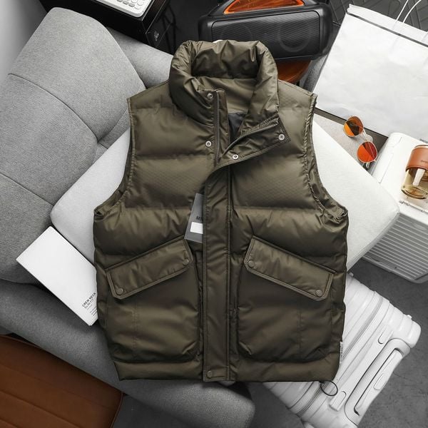  Áo Phao Gile Lông Vũ Túi Hộp 1844 