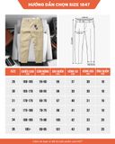  Quần KaKi Straight Fit 1847 