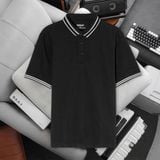  Polo Pique Cá Mập Phối Viền 1664 