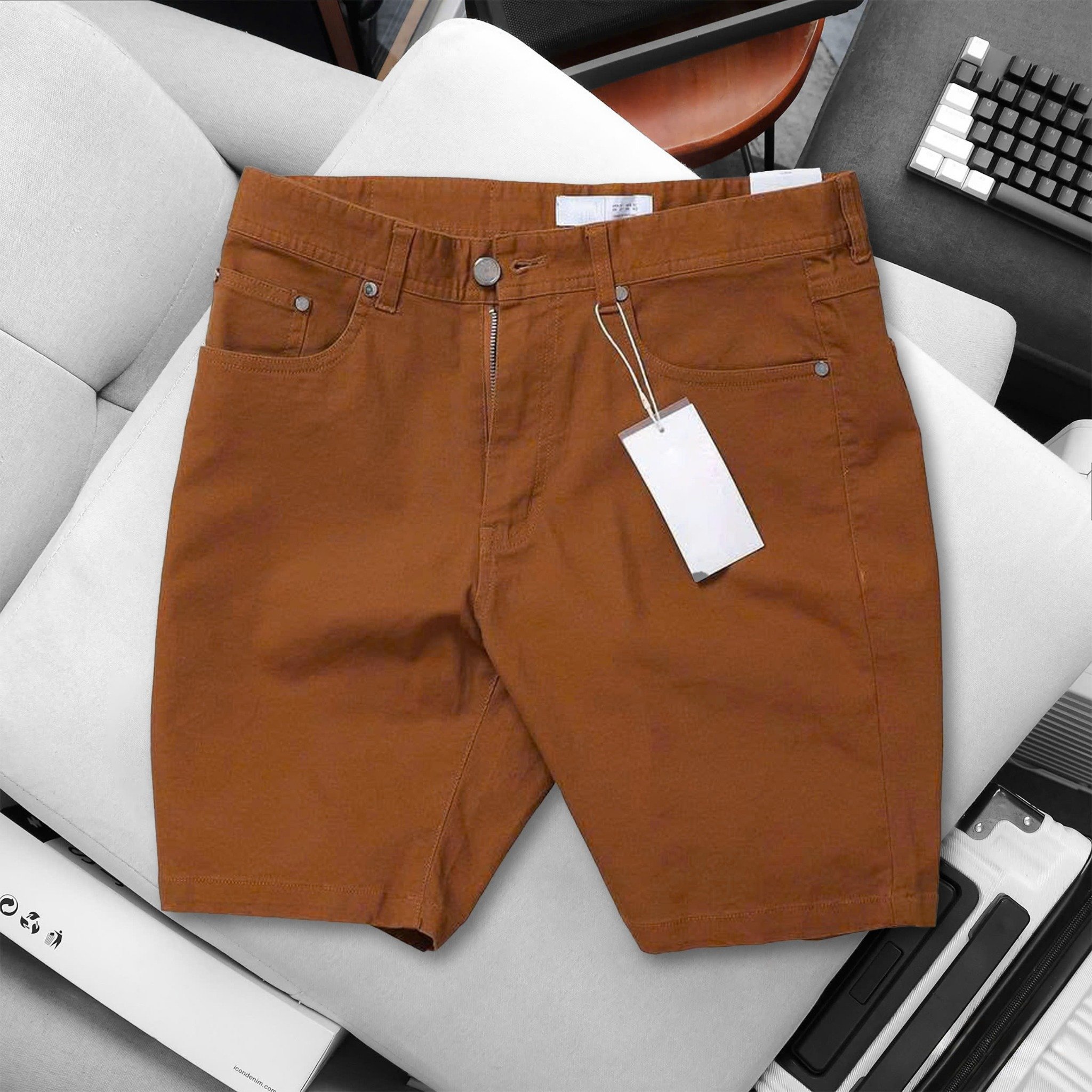 Quần Shorts Kaki Slimfit 1849