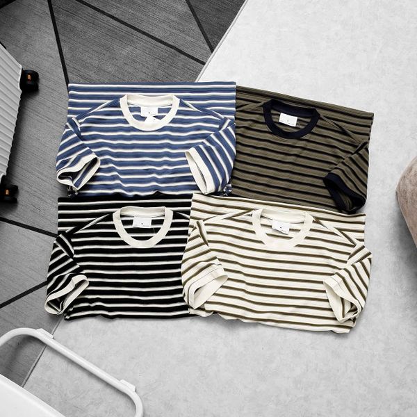  Áo Thun Horizontal Stripped T-shirts 1850 