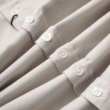  Áo Sơ Mi Linen Ngắn Tay Cổ Trụ 1851 