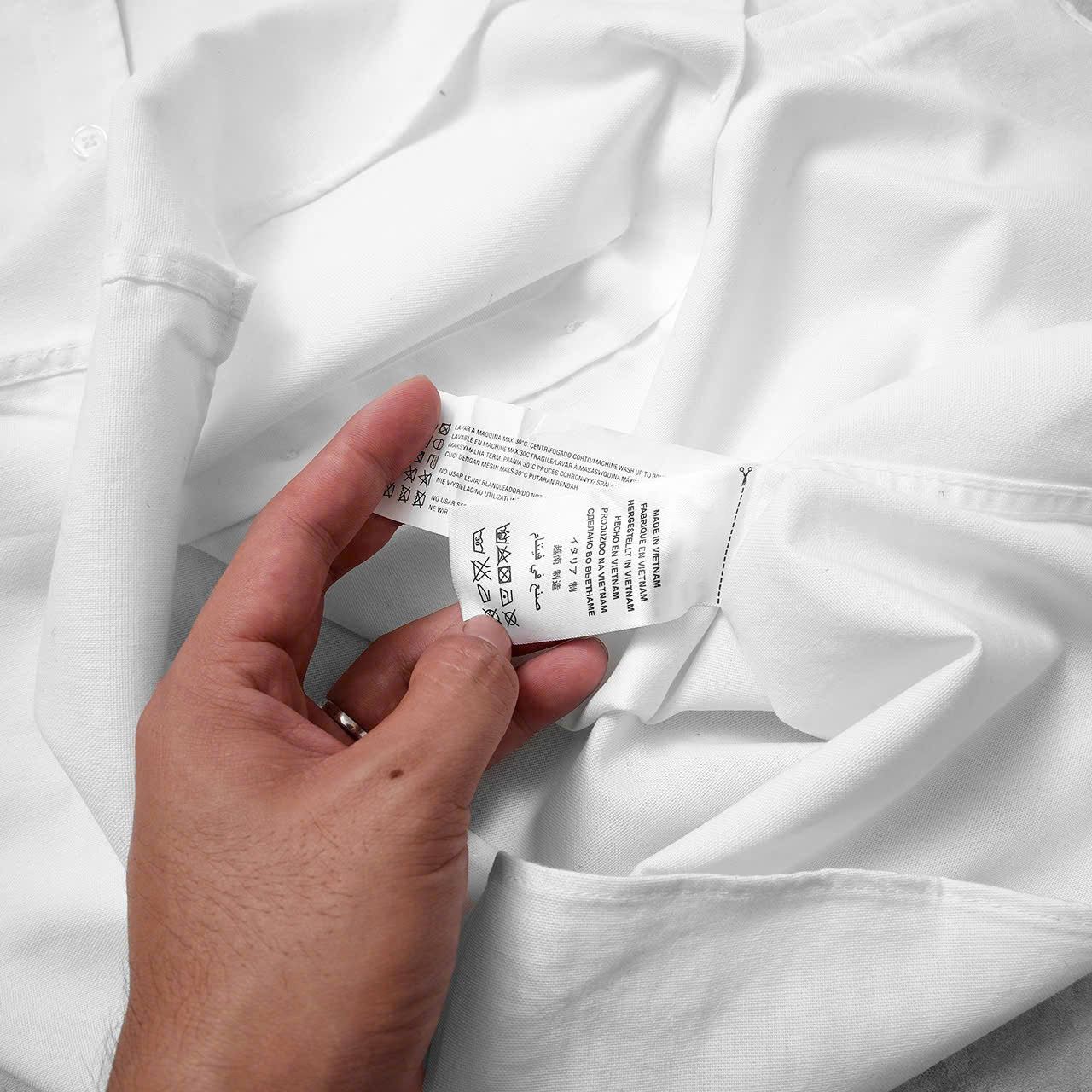  Áo Sơ Mi Linen Ngắn Tay Cổ Trụ 1851 