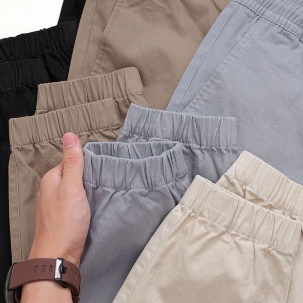  Quần Jogger Kaki Co Giãn 1855 