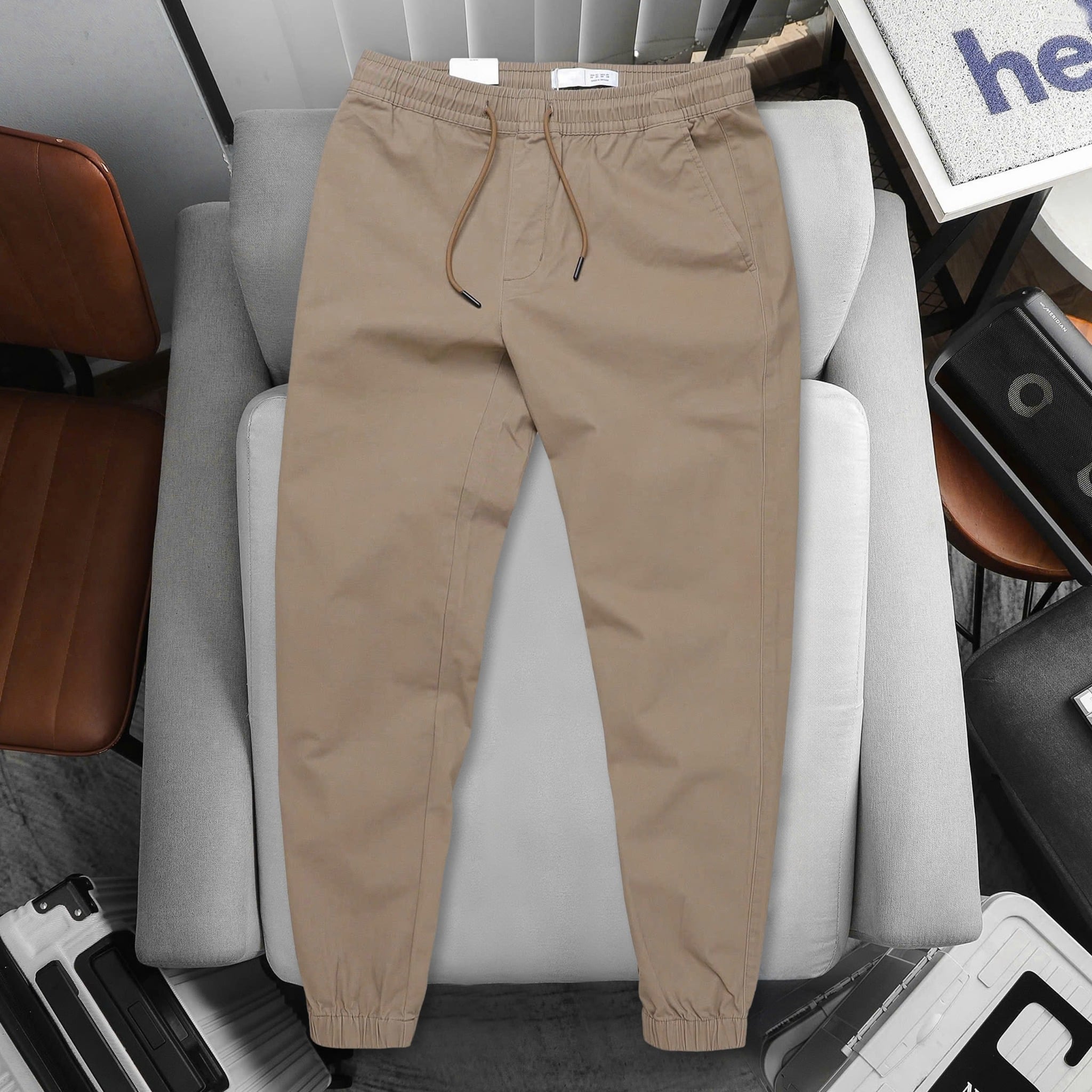 Quần Jogger Kaki Co Giãn 1855