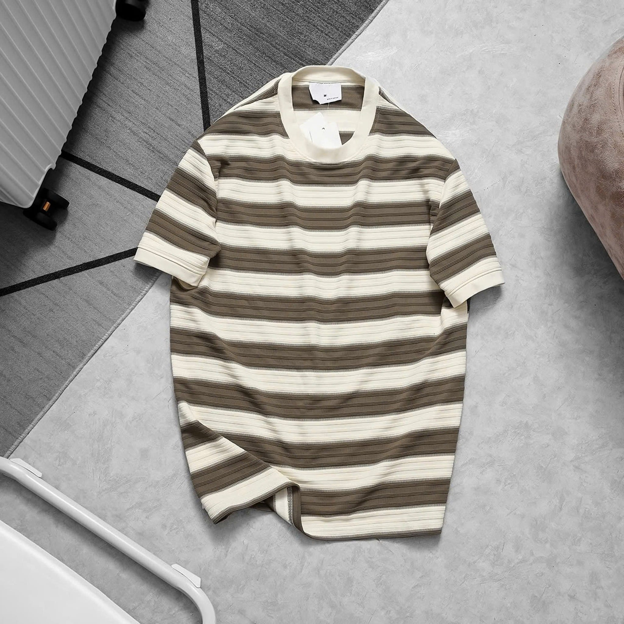 Áo Thun Line Fit Vải Rib gân 1871