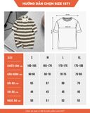  Áo Thun Line Fit Vải Rib gân 1871 