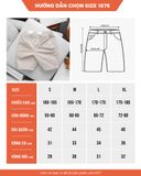  Quần Shorts Kaki Cotton 1876 