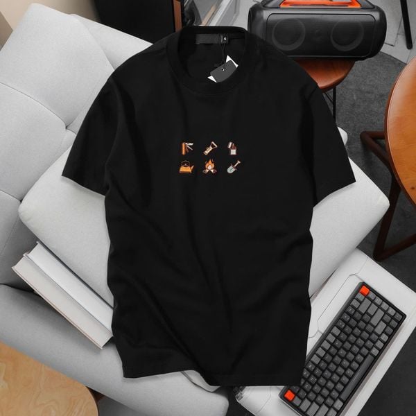  Áo Thun Camping Icon 1877 