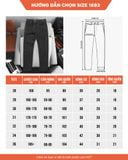  Quần Jeans Regular Fit Dark Wash 1882 