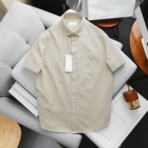  Áo Sơ Mi Cotton sọc gân 1887 