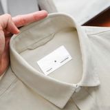 Áo Sơ Mi Cotton sọc gân 1887 