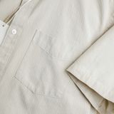  Áo Sơ Mi Cotton sọc gân 1887 