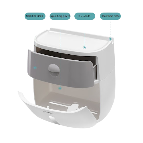 Dispensador de Papel Ecoco: Elegancia y funcionalidad para tu baño - Dispensador De Papel