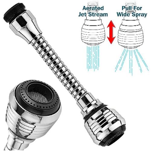 GRIFO EXTENSOR TURBO FLEZ 360 GRADOS