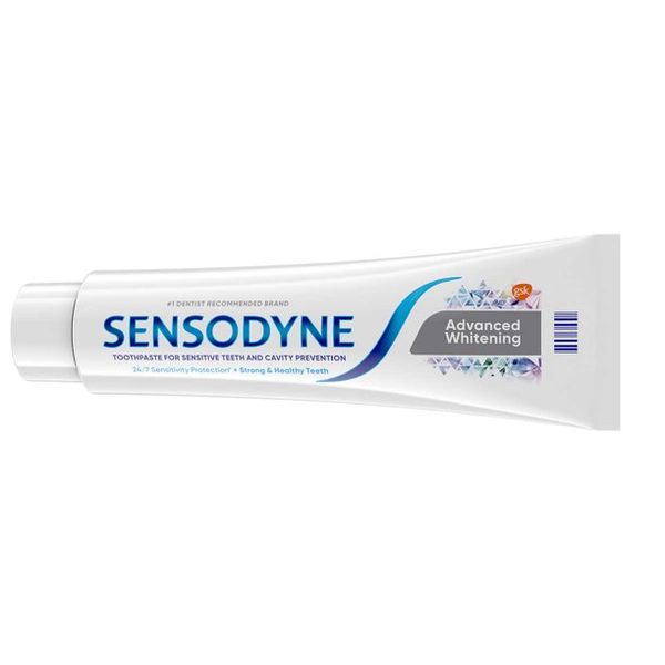  Kem Đánh Răng Làm Trắng Hiệu Quả Sensodyne Advanced Whitening Toothpaste, 6.5 oz [Tuýp 184g] 