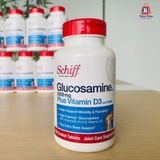  Viên Uống Bổ Khớp Schiff Glucosamine 2000mg with Vitamin D3 and Hyaluronic Acid Joint Supplement, 150 ct [Hộp 150 viên] 