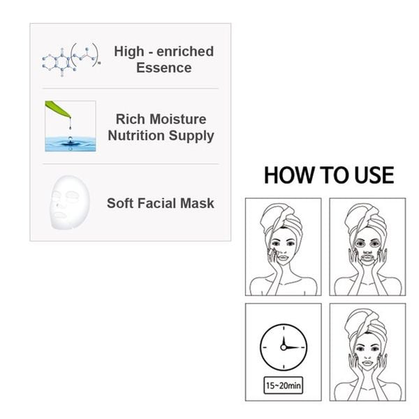  Mặt Nạ Giấy Dưỡng Da Hàn Quốc MJCARE The Elixir Beauty 40pcs Korean Essence Facial Mask Sheet, Moisture Face Mask Pack Skin Care  [Giao màu ngẫu nhiên] 