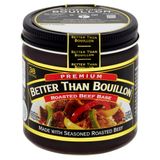  Nước Cốt Súp Bò Đậm Đặc Better Than Bouillon Premium Roasted Beef Base [Lọ 454g] 