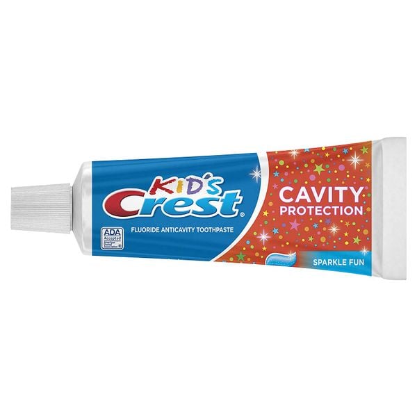  Kem Đánh Răng Cho Bé Từ 02 Tuổi Crest Kids Cavity Protection [Tuýp 130g] 