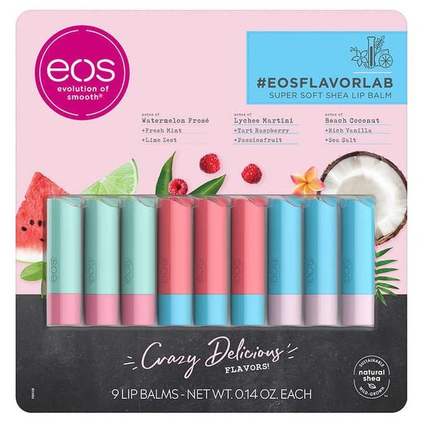  Son Dưỡng Môi Hữu Cơ EOS Flavor Lab Lip Balm [01 tuýp, tách từ set 9 tuýp] 