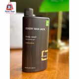  Sữa Tắm Dạng Gel Dành Cho Nam, Hương Gỗ Every man Jack body wash and shower gel [Chai 500ml] 