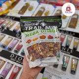  Hạt & Trái Cây Sấy Khô Gourmet Nut Power Up Trail Mix, Mega Omega [Túi 737g] 