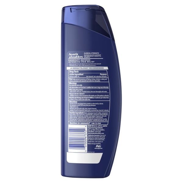  Dầu Gội Thuốc Đặc Trị Gàu & Giảm Ngứa Head&Shoulders Dandruff Shampoo [Chai 400ml] 