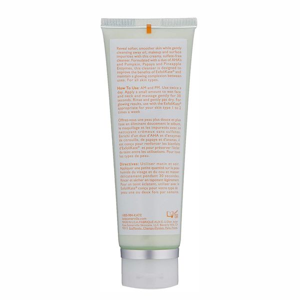  Sữa Rửa Mặt Kate Somerville ExfoliKate® Cleanser Daily Foaming Wash 4oz [Tuýp 120ml] 