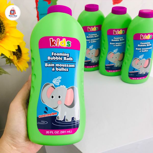  Sữa Tắm Tạo Bọt Cho Trẻ Em Breck for Kids Foaming Bubble Bath [Chai 591ml] 