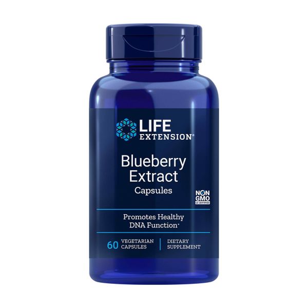  Viên Uống Chiết Xuất Quả Việt Quất Life Extension Blueberry Extract Capsules [Hộp 60 viên] 