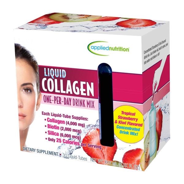  Collagen nước dạng ống Liquid Collagen Skin Revitalization 4.000mg [Hộp 30 ống] 