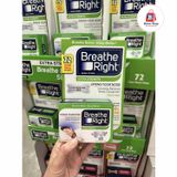  Miếng Dán Chống Ngáy, Giảm Nghẹt Mũi Breathe Right [72 miếng/hộp] 