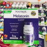  Viên Uống Hỗ Trợ Ngủ Ngon Natrol Melatonin 5 mg. Fast Dissolve Tablets, 250 Tablets [Hộp 250 viên] 