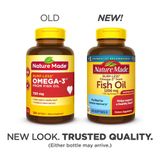  Dầu Cá Nature Made Fish Oil 1200mg 0mega-3 [Hộp200 viên]. Mẫu hộp 2020 NEW 