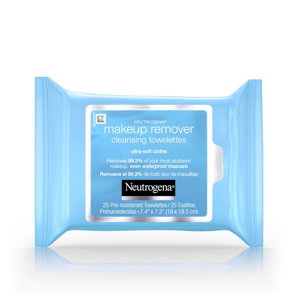  Khăn Giấy Ướt Tẩy Trang Neutrogena Make Up Remover [Gói 25 miếng] 