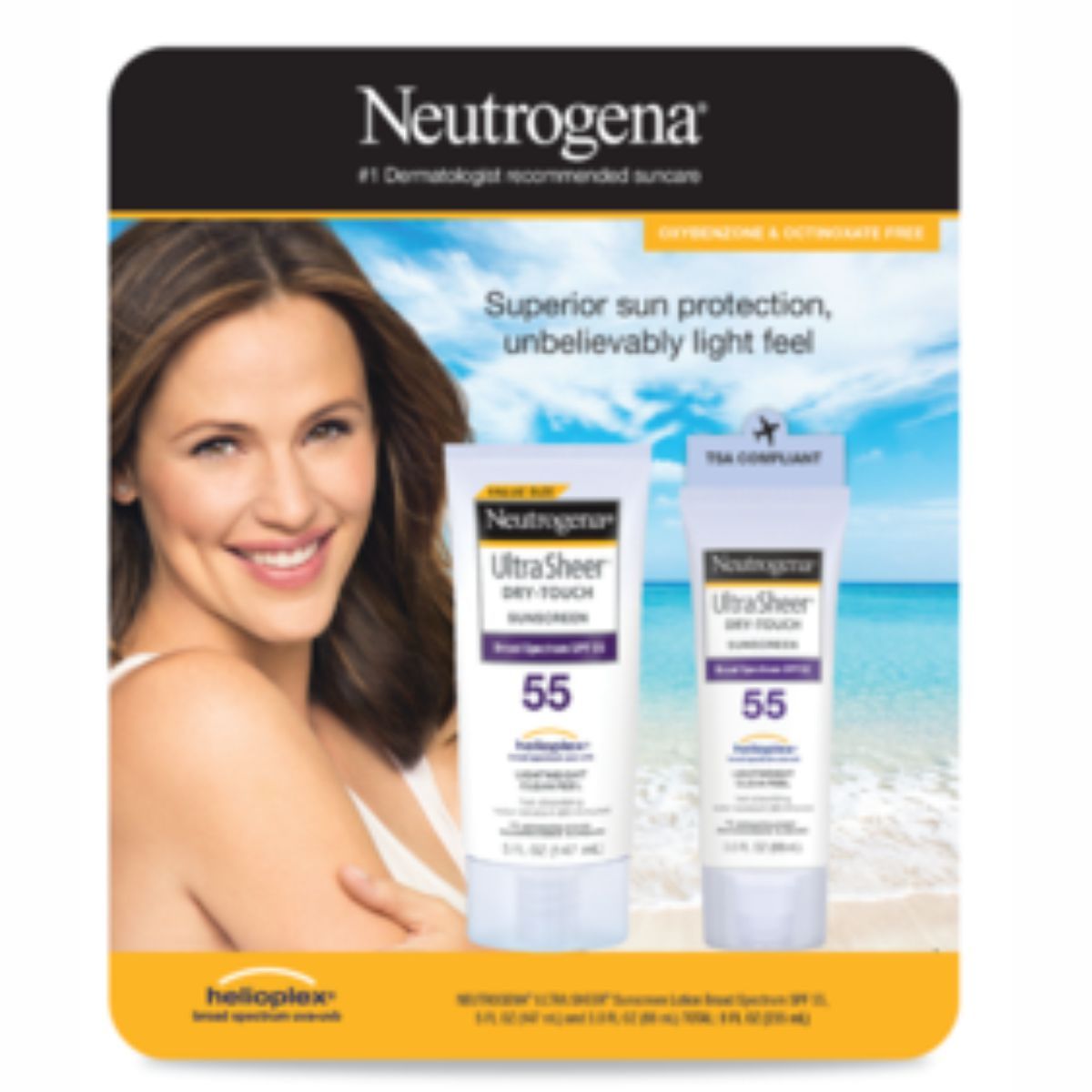  Kem Chống Nắng Neutrogena Ultra Sheer Sunscreen SPF 55 [Tuýp 147ml] 