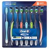  Set 08 Bàn Chải Đánh Răng Oral-B CrossAction Advanced Toothbrushes, 8-pack [Set 08 cái] 