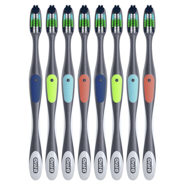  Set 08 Bàn Chải Đánh Răng Oral-B CrossAction Advanced Toothbrushes, 8-pack [Set 08 cái] 